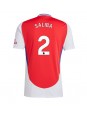 Arsenal William Saliba #2 Heimtrikot 2024-25 Kurzarm